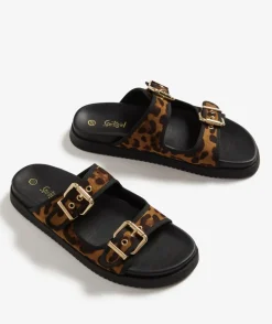 KIARA LEOPARD SANDAL