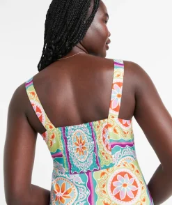 KIARA PRINTED MIDI DRESS