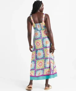KIARA PRINTED MIDI DRESS