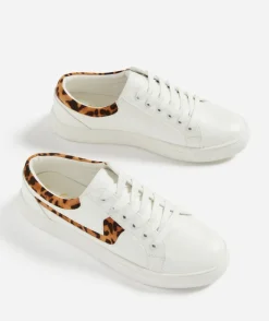 KYA LEOPARD WHITE SNEAKER