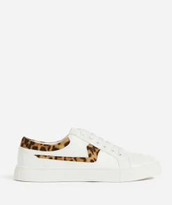 KYA LEOPARD WHITE SNEAKER
