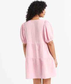 LAURA TIERED MINI DRESS