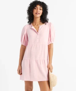 LAURA TIERED MINI DRESS