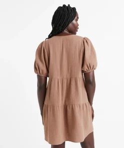 LAURA TIERED MINI DRESS