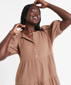LAURA TIERED MINI DRESS
