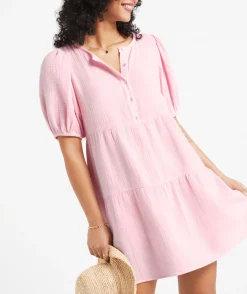 LAURA TIERED MINI DRESS
