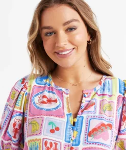 LEILA PUFF SLEEVE MINI DRESS