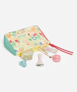 LENNY CANVAS BEAUTY BAG