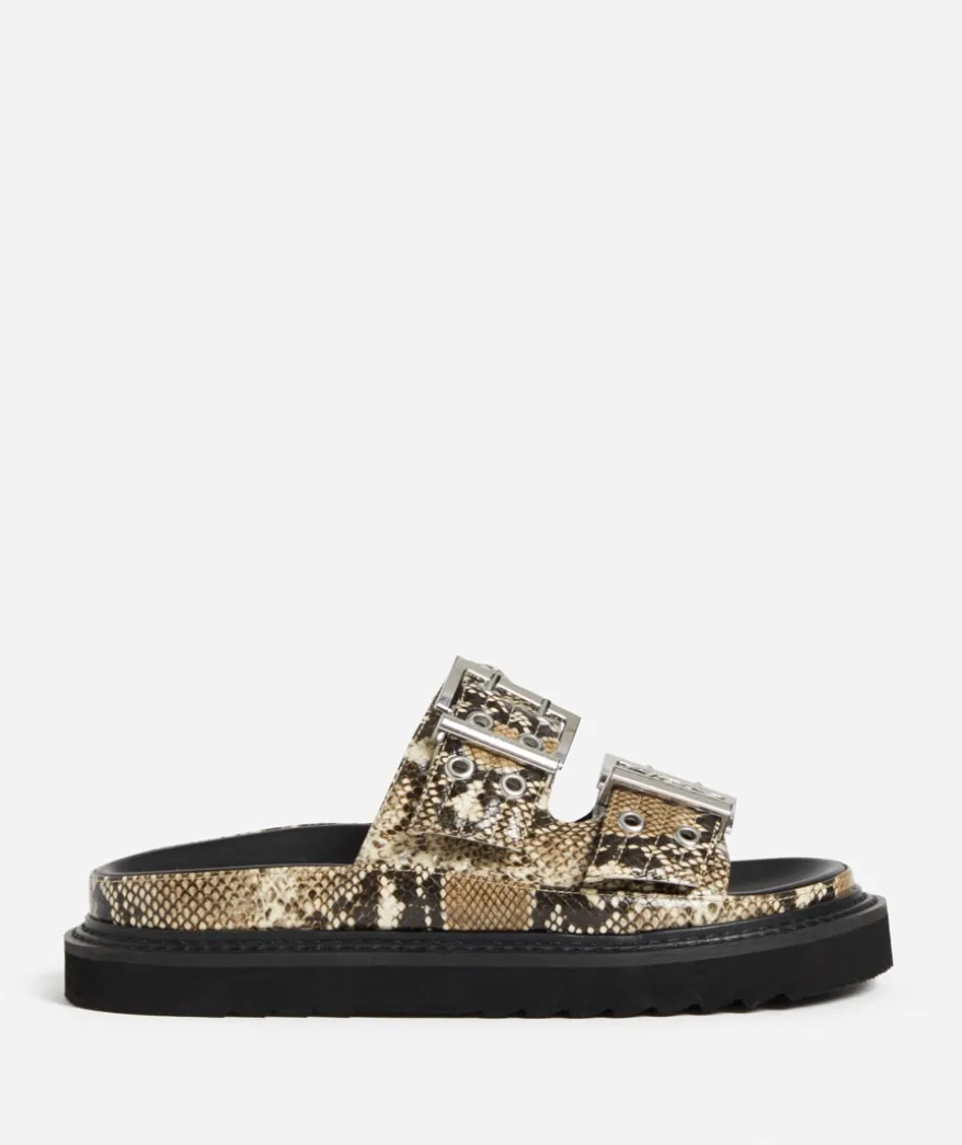LIA SNAKE BUCKLE SANDAL