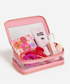 LINA - CLEAR RECTANGLE MAKEUP BAG