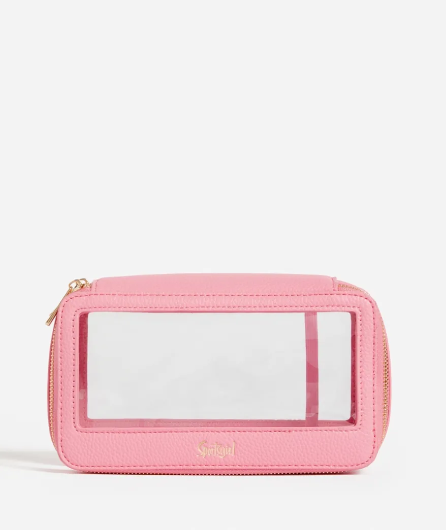 LINA - CLEAR RECTANGLE MAKEUP BAG