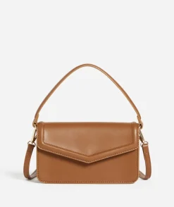 LUCI TAN TOP HANDLE BAG