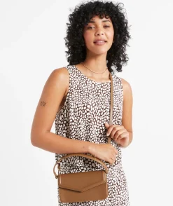 LUCI TAN TOP HANDLE BAG