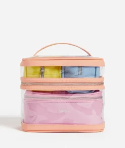 LUNA - 4-IN-1 MAKEUP BAG - PEACHY