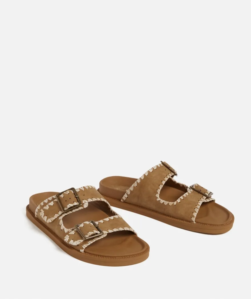 LUNA SLIDE - DARK CAMEL