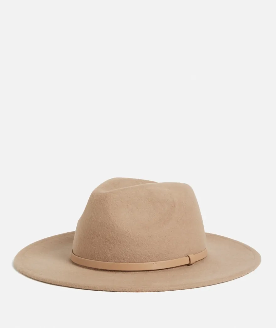 MACEY WOOL FELT PANAMA