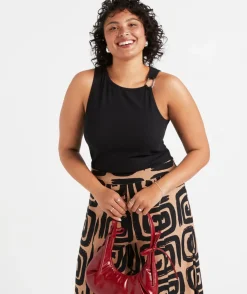 MACKENZIE BUCKLE TOP