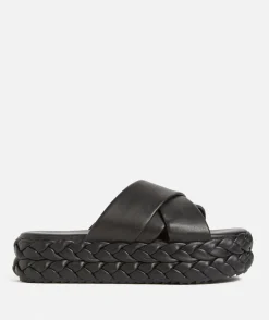 MARLEY PLATFORM SLIDE - BLACK