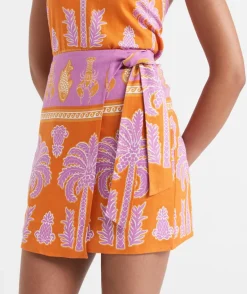 MAXIE WRAP MINI SKIRT