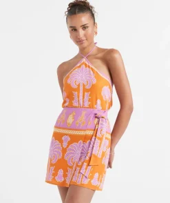 MAXIE WRAP MINI SKIRT
