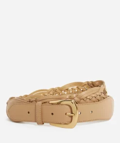 MELODIE EMBELLISHED PLATED BELT
