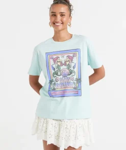 MERMAID OVERSIZED GRAPHIC TSHIRT