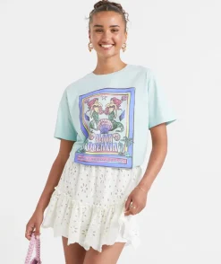 MERMAID OVERSIZED GRAPHIC TSHIRT