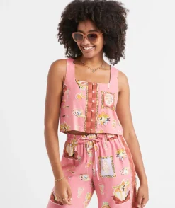 MILEY BUTTON DOWN TANK
