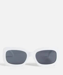 MINNIE SQUARE SUNGLASSES - WHITE