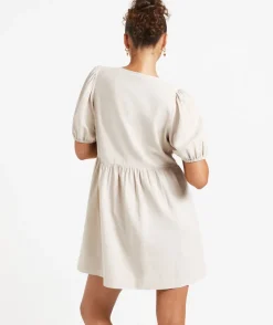 MISHCA TIE FRONT MINI DRESS