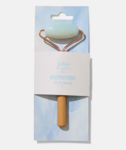 MOONSTONE BAMBOO HANDLE FACE ROLLER