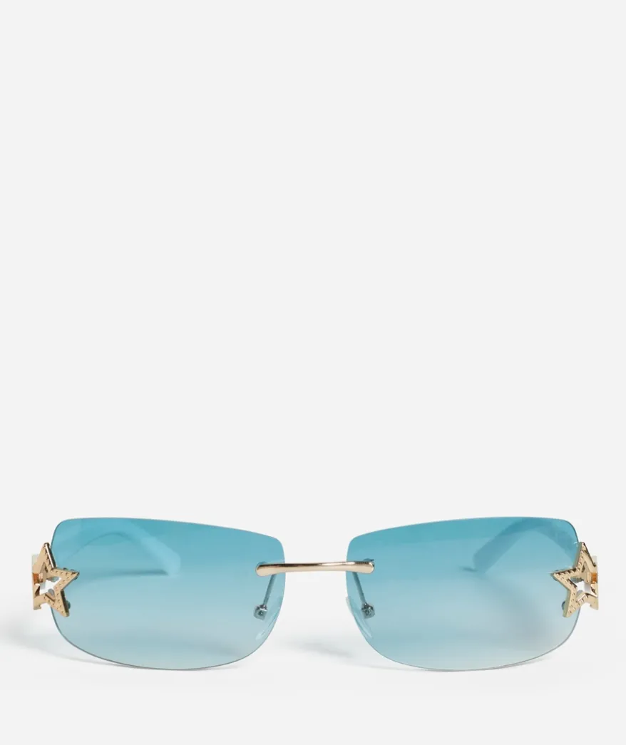 NIKKI STAR CHARM SUNGLASSES - BLUE