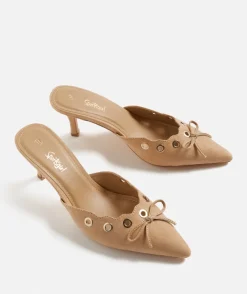 NINA HEEL - CAMEL