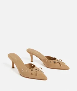 NINA HEEL - CAMEL