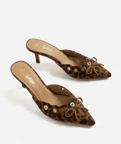 NINA HEEL - LEOPARD