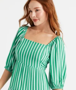 NINA PRINTED MIDI DRESS