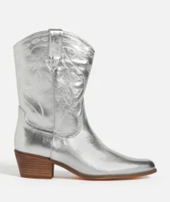 OLIVIA SILVER COWBOY BOOT