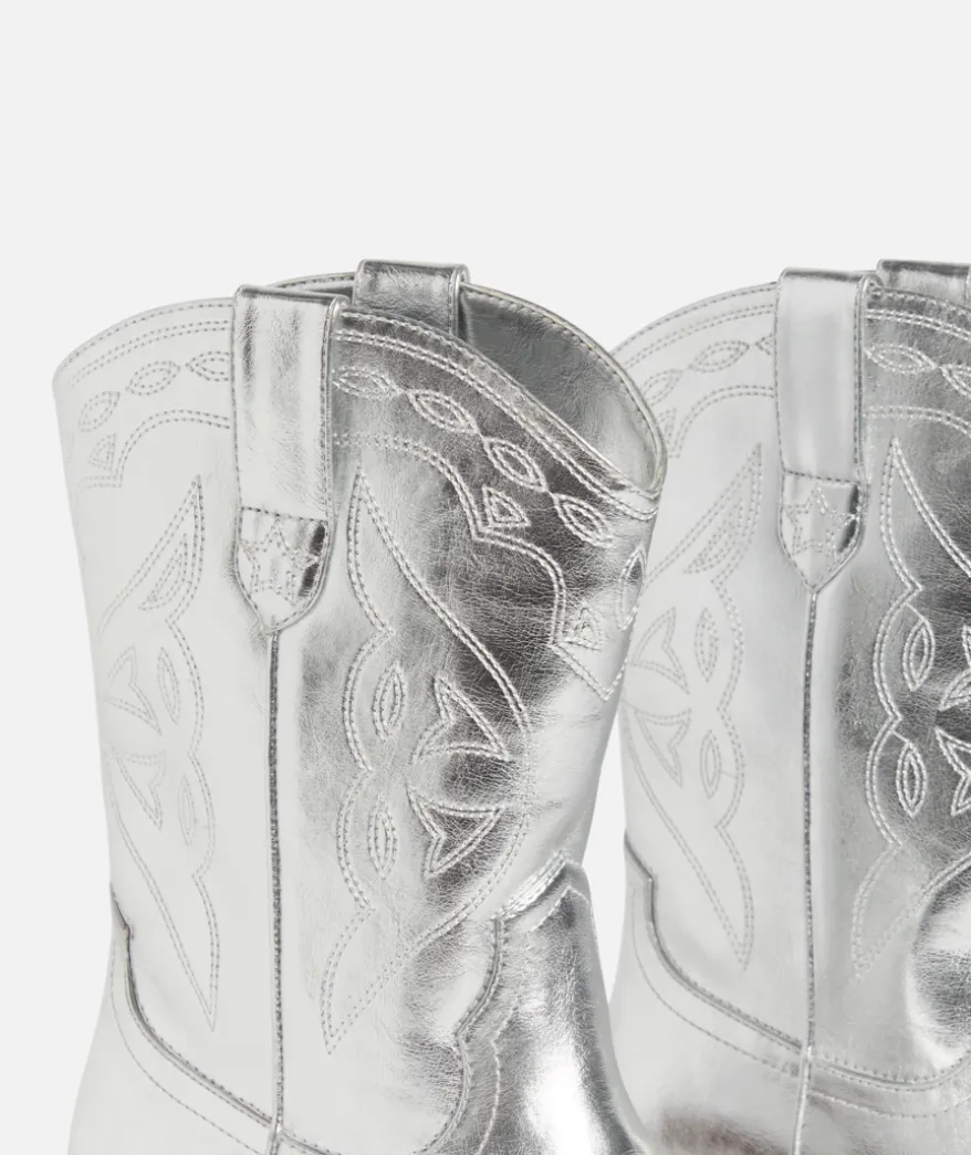 OLIVIA SILVER COWBOY BOOT