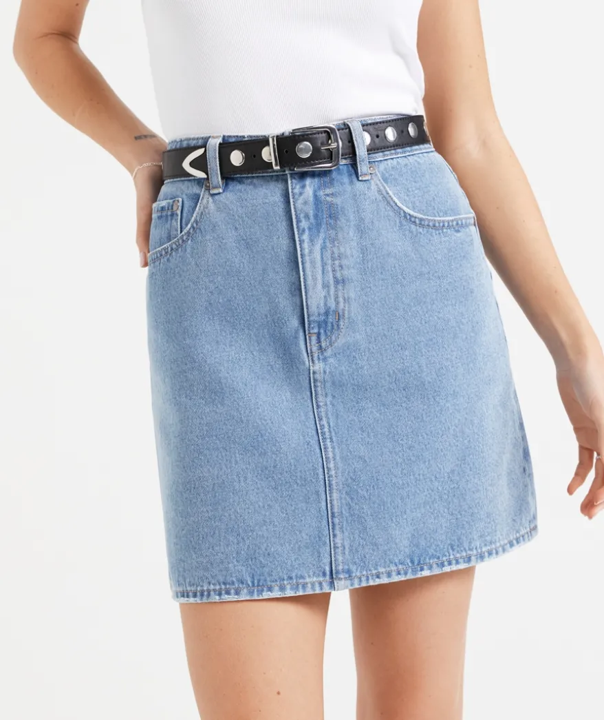 PAYTON FLAT STUDDED BELT