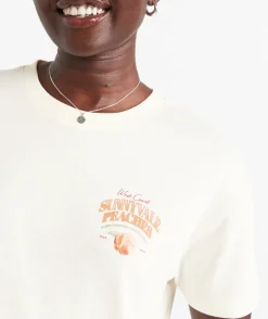 PEACHES OVERSIZED GRAPHIC TSHIRT
