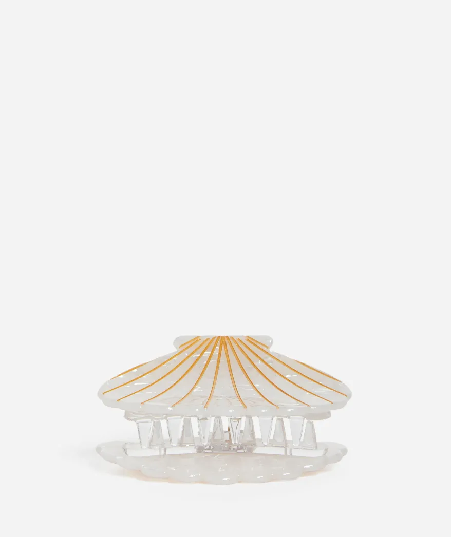 PEARL SHELL HAIR CLAW