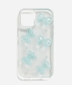 PHONE CASE - BLUE BOWS