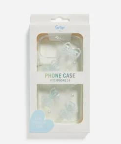 PHONE CASE - BLUE BOWS