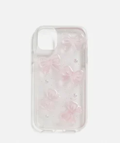 PHONE CASE - PINK BOWS