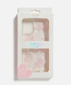PHONE CASE - PINK BOWS