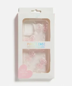 PHONE CASE - PINK BOWS