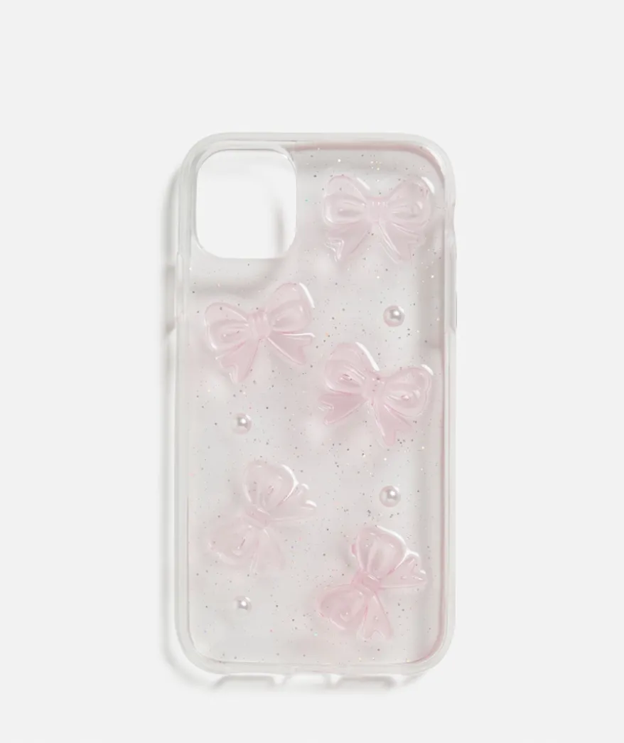 PHONE CASE - PINK BOWS