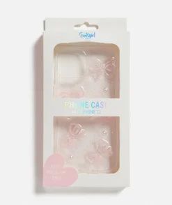 PHONE CASE - PINK BOWS