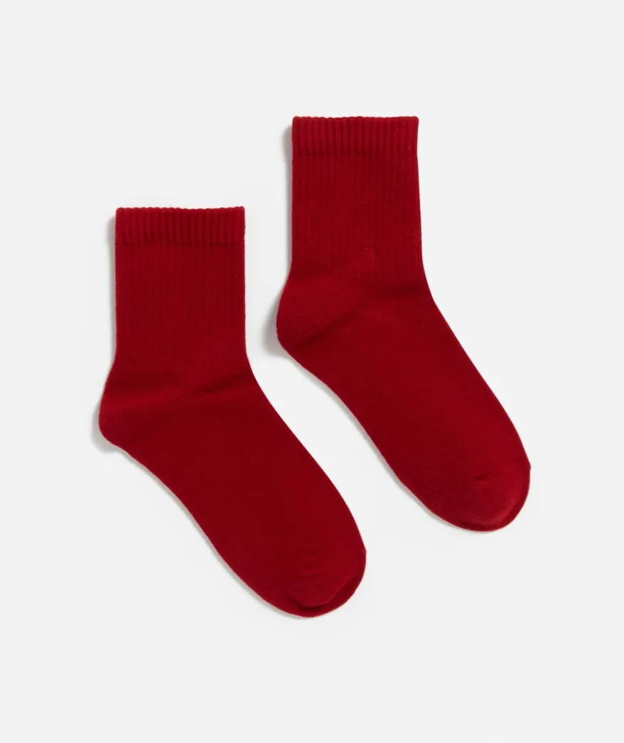 PLAIN THREE QUARTER SOCK
