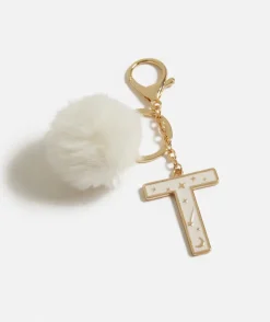 POM POM CELESTIAL ALPHABET KEYRING